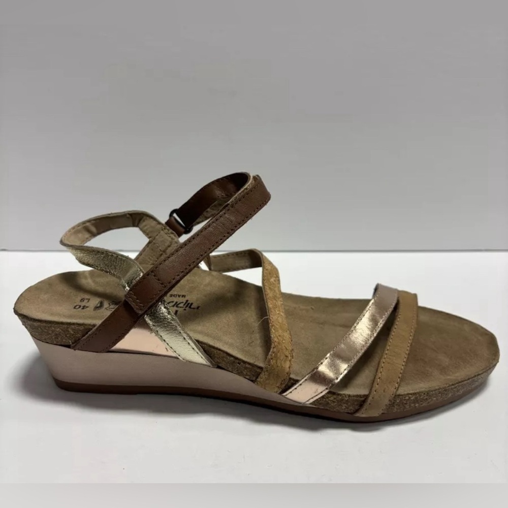 Naot Women’s Hero, Strappy Wedge Sandals, Size EUR40, US9 M